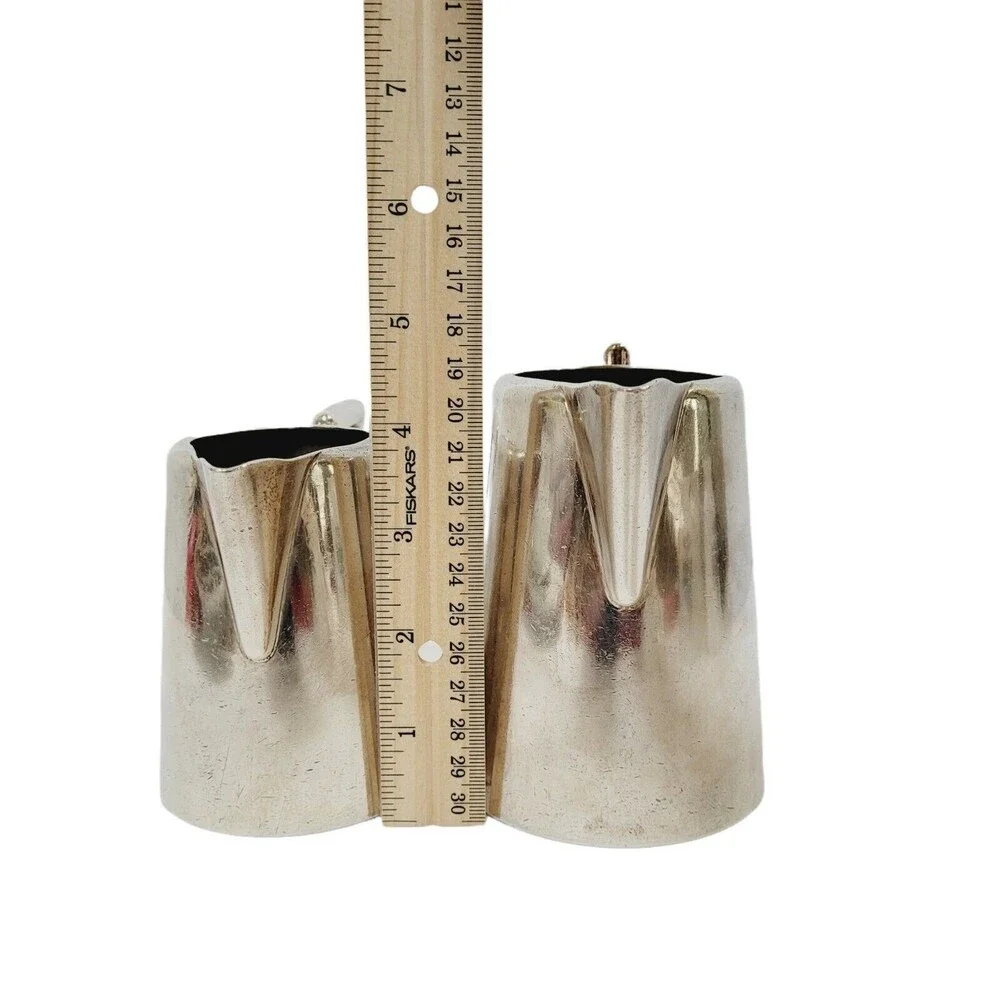 Art Deco MCM Meneses Alpplda Pitcher 2 pc Vintage  #2 #4